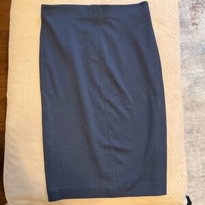 Wilfred Classic Navy Pencil Skirt